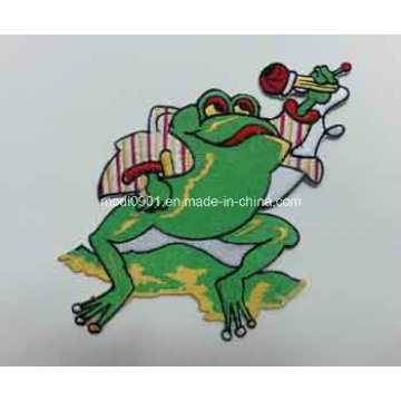 Vert Grenouille Broderie Étiquette Promtion Cadeau Top Qualité